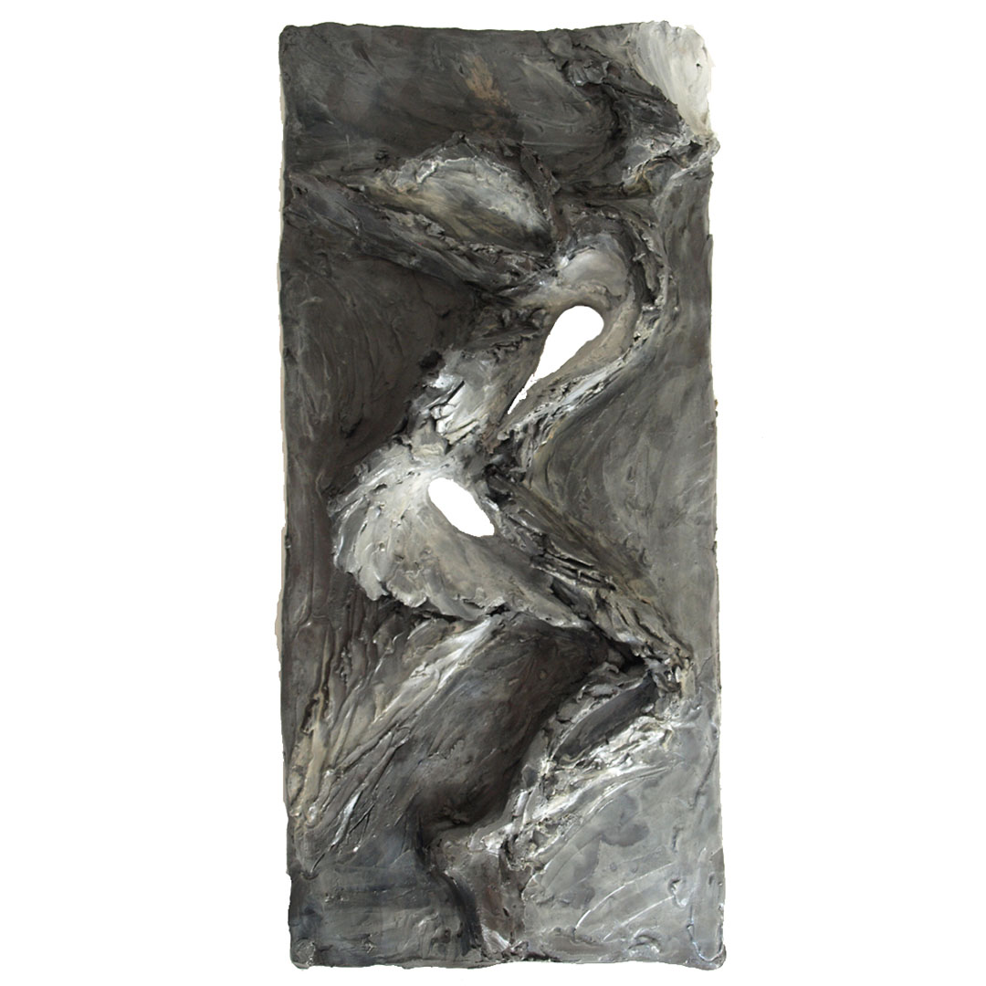 Inner Space - Escultura / Sculpture. Medium: Patinated terracotta, Year: 2010. — Estela Currao.